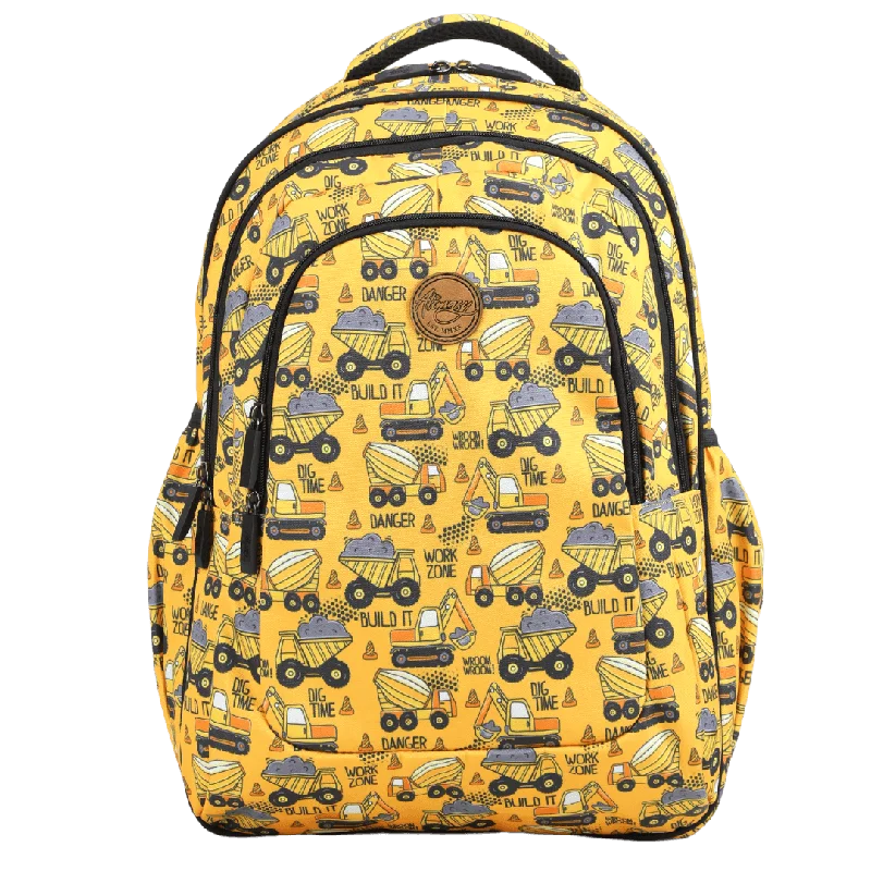 Closeout Construction Large School Backpack