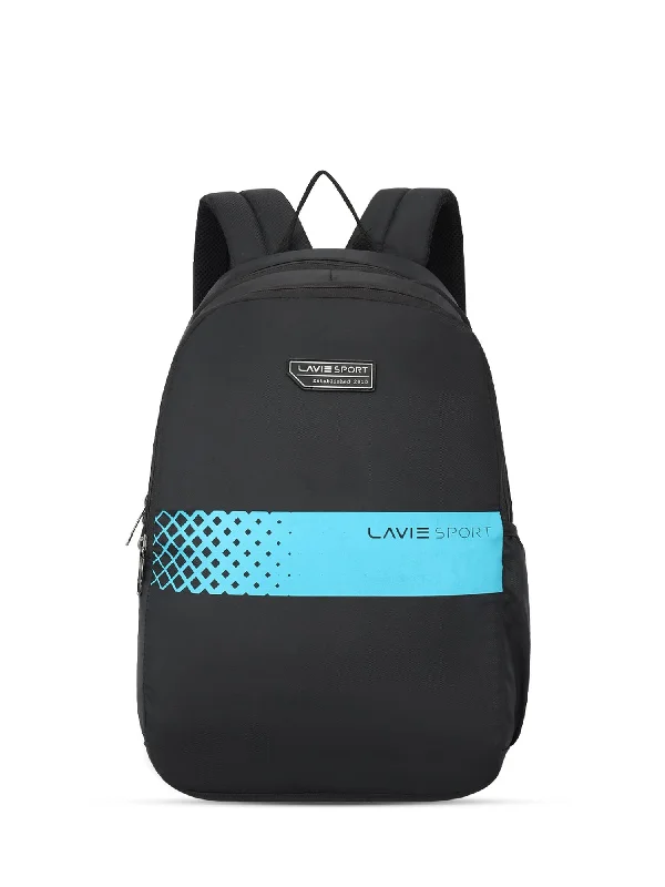 Crazy Savings Lavie Sport Speedo 23L College Backpack For Boys & Girls|Men & Women Black