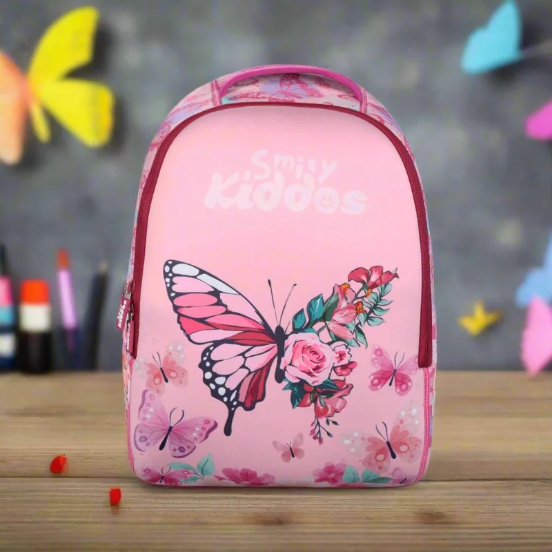 Customer Appreciation Sale Smily kiddos Enchanting Butterfly Neoprene Junior Backpack (12L) - Pink Customer Appreciation Sale Smily kiddos Enchanting Butterfly Neoprene Junior Backpack (12L) - Pink