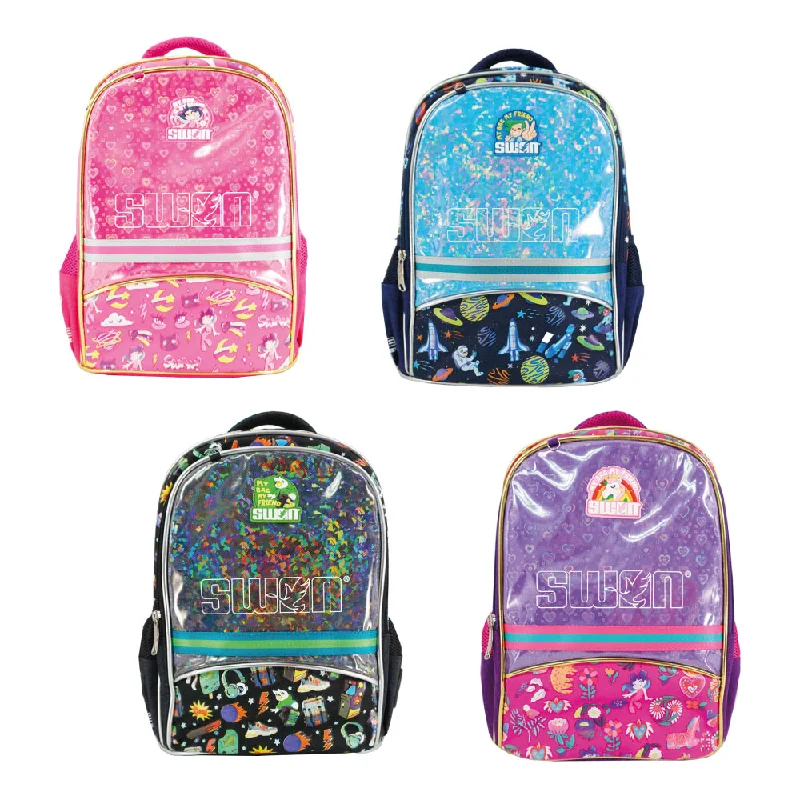 Limited Edition SWAN SMILE POP UP SCHOOL BAG (L)
