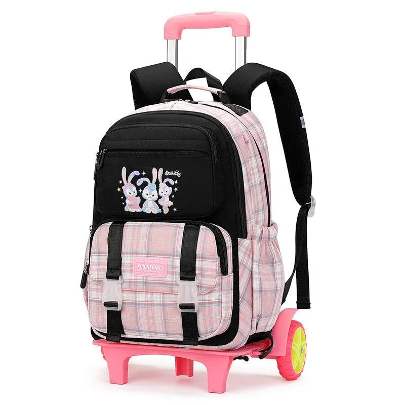 Inventory Reduction Cute Kawaii Trolley School Bag For Girls – CT3091