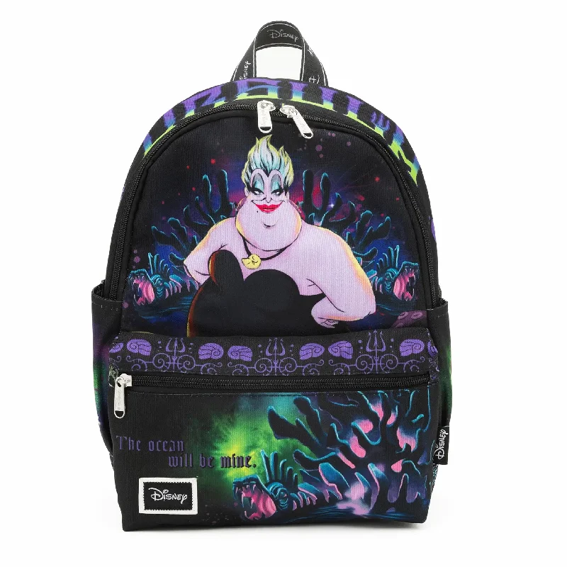 Limited Time Discount Disney The Little Mermaid Ursula Park Day Nylon Mini Backpack